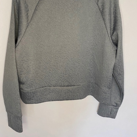 Juicy Couture Sport Cowl Neck Sweater Sweatshirt Heather Gray size Medium EUC - Picture 4 of 8